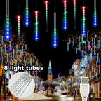 Light 1/2pcs 5.0/10.0meter 8/16 tube meteor shower light, USB power supply