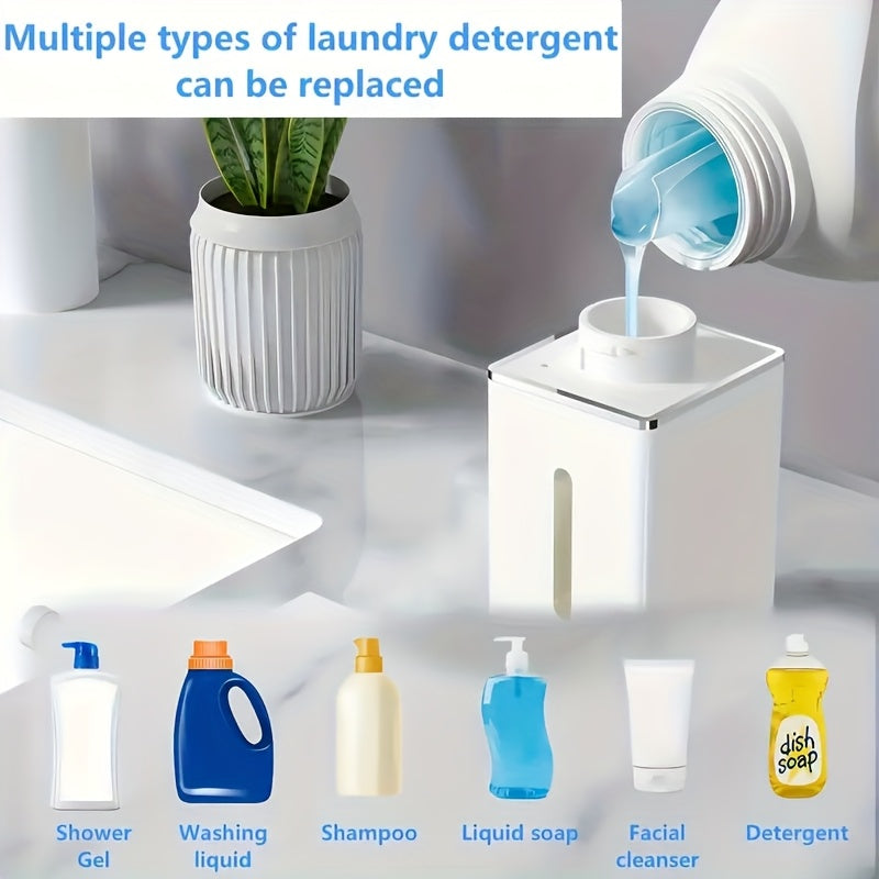 Soap Dispenser Four-Speed Adjustable Automatic , 400ml Extra Large Capacity