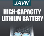JAVN 12V Cordless Angle Grinder - 19500 RPM Powerful Electric Grinding & Polishing Machine