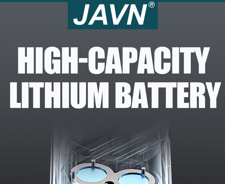 JAVN 12V Cordless Angle Grinder - 19500 RPM Powerful Electric Grinding & Polishing Machine