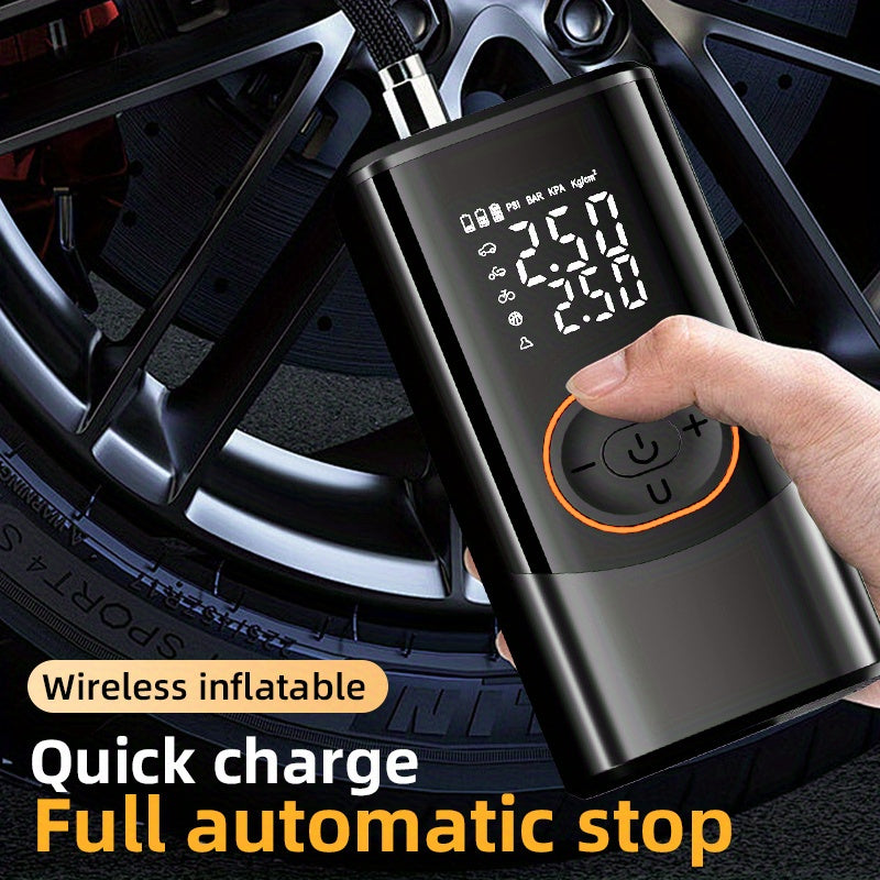 Tire Inflator with Digital Pressure Gauge Portable