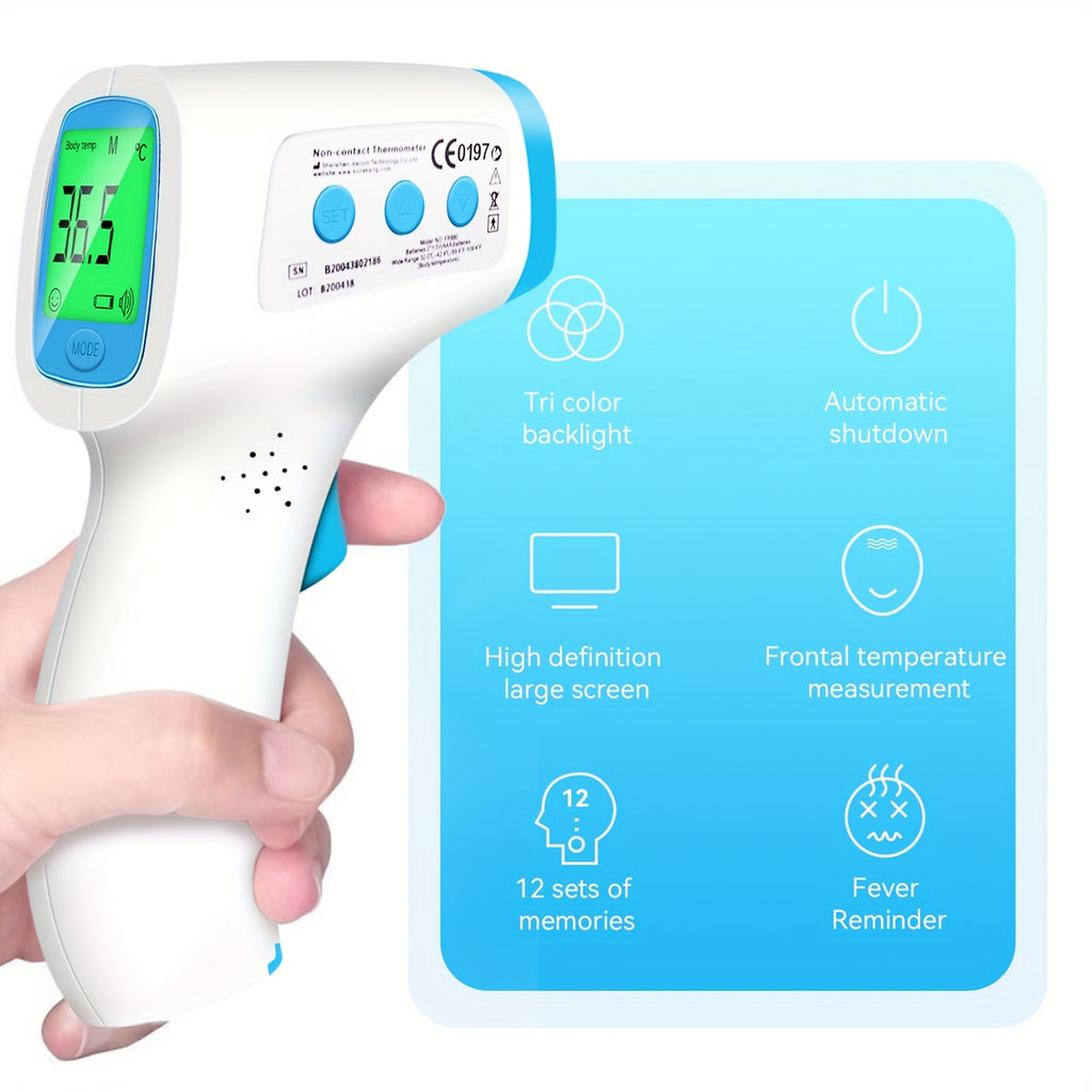 Thermometer Touchless 3-in-1  – Infrared, LCD, Fever Alert