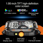 Smartwatch 2024 New , IP67, LED Display, Altitude Gauge, Barometer, 100+ Sports Modes, 300mAh Battery, Multimedia Information Viewing, Weatherometer, Pedometer, Fitness Tracker, Wireless 5.0, Android/iOS Compatible, with Call/