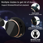 Headset with Surround Sound Wireless Gaming , Foldable Design & Large Battery