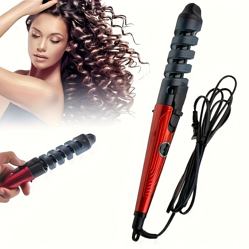 Hair EU Hot Selling Spiral Curling Iron Electric Hair Roller Large Curl Styler Curling Wand