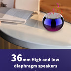 Speaker Mini  High appearance level Small steel cannon: Portable music player M3 wireless