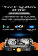 Smartwatch 2024 New , IP67, LED Display, Altitude Gauge, Barometer, 100+ Sports Modes, 300mAh Battery, Multimedia Information Viewing, Weatherometer, Pedometer, Fitness Tracker, Wireless 5.0, Android/iOS Compatible, with Call/
