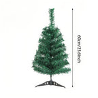 Tree 1pc Green Realistic Artificial Christmas Tree with Foldable Stand