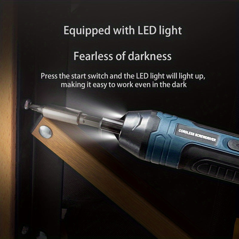 Screwdriver 3.6V lithium Cordless Electric Screwdriver Set Power Screwdriver 4 torque setting