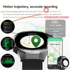 Smartwatch 2025 New GPS GT5  - 3.86cm HD Display, Wireless Calling, Over 100 Sports Modes, AI Voice Assistant, USB Charging, Compass Outdoor Fitness Tracker, Compatible with Android/for iPhone, Multi-Function Accesso