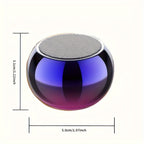 Speaker Mini  High appearance level Small steel cannon: Portable music player M3 wireless