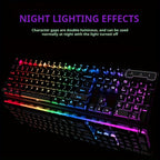 Keyboard EWEADN Silent Wired Gaming