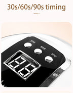 Nail Lamp Professional Quick-Dry /LED  - /LED Light Machine for Fast Gel Polish, LCD Display & Operation (Adapter-Free) - & Salon Use, Low-Power /Blue Light for -Free Nail Hardening, No Odor