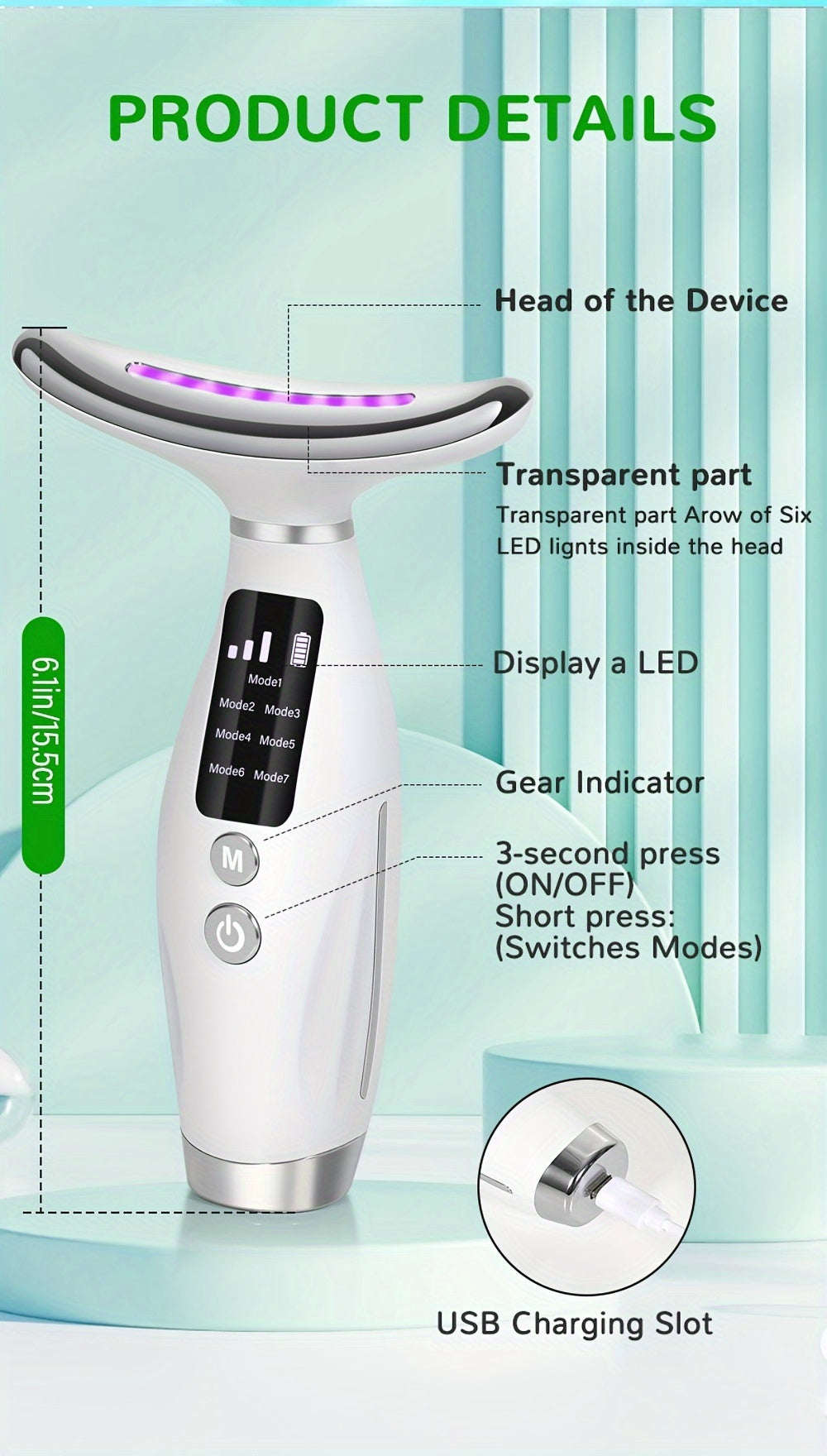 Facial Care Beauty Device for Face and Neck  & Accessories Facial Care Beauty - Women'S Full Skincare