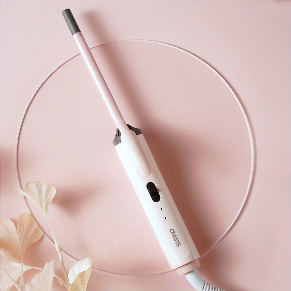 Hair Curling Wand CRASTS Unisex Adult , 9mm-25mm Teddy Bear Waves, Air Bangs, Mini 9mm 16mm 25mm Water Ripple Curls, 58W 220V Type C Plug, No Battery Required