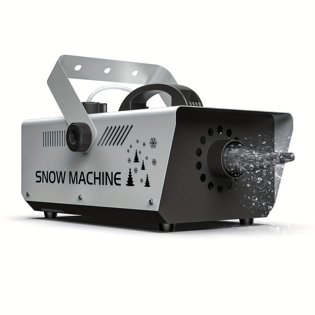 Snow Machine Professional 1500W Electric  - Heavy-Duty Snow Effect Maker with Adjustable Snowflake Control Knob