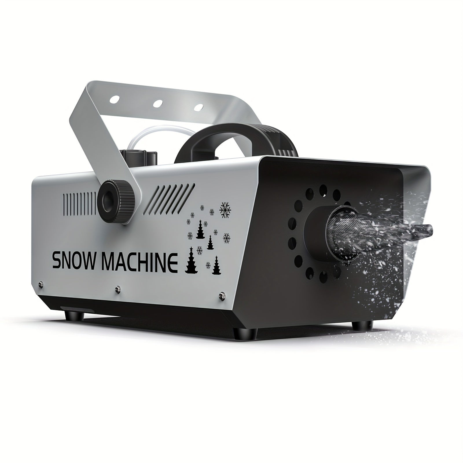 Snow Machine Professional 1500W Electric  - Heavy-Duty Snow Effect Maker with Adjustable Snowflake Control Knob