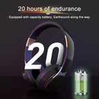 Headset with Surround Sound Wireless Gaming , Foldable Design & Large Battery