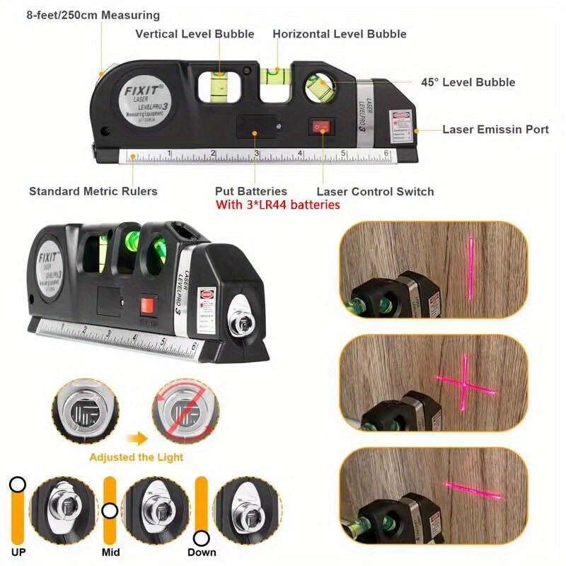 Measure Accurately  Your Projects with This Multi-Purpose Laser Level!