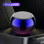Speaker Mini  High appearance level Small steel cannon: Portable music player M3 wireless