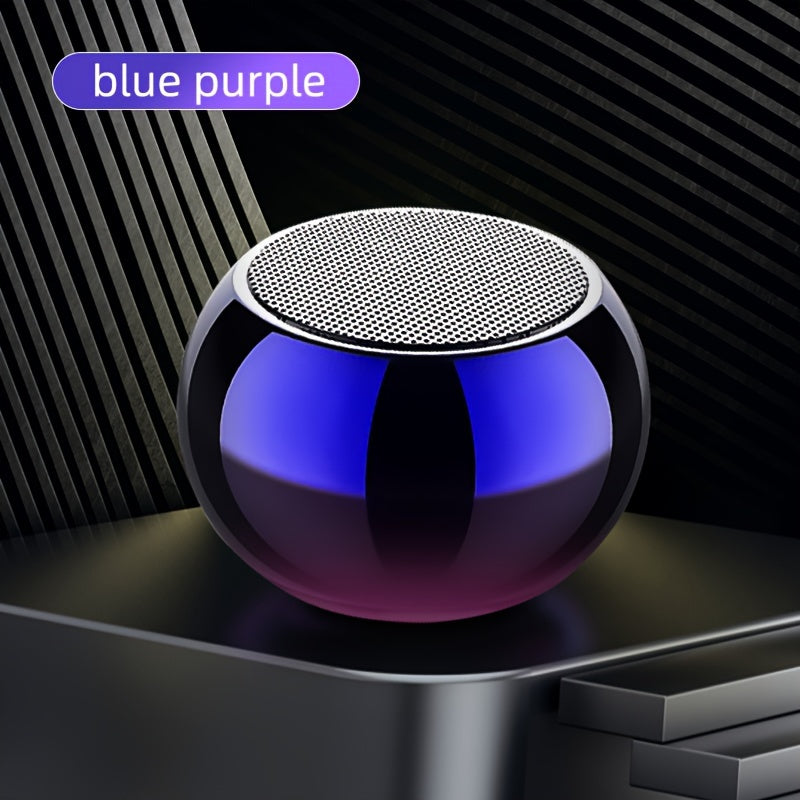 Speaker Mini  High appearance level Small steel cannon: Portable music player M3 wireless