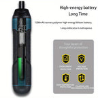 Screwdriver 3.6V lithium Cordless Electric Screwdriver Set Power Screwdriver 4 torque setting