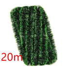 Garland Classic Christmas Artificial Tinsel  in Green And White