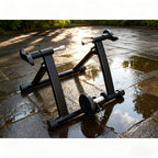 Bike Trainer Stand Indoor/Outdoor  with Adjustable Resistance & Sturdy Frame