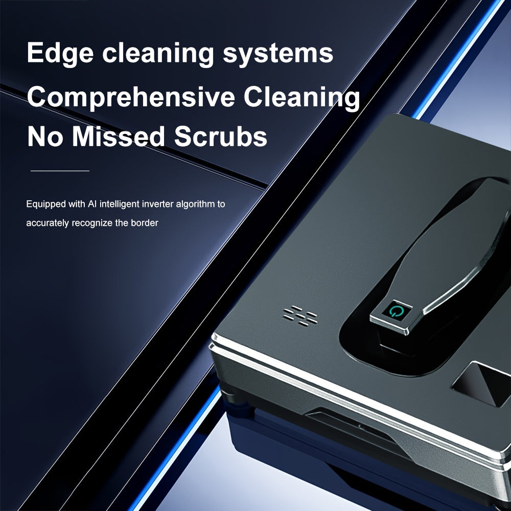 Window Cleaning Robot The Automatic Sprays Water Automatically, The Square Window Cleaning Robot Glass Robot Remote Control Electric Planning Intelligent Window Cleaning Artifact HC-21B.