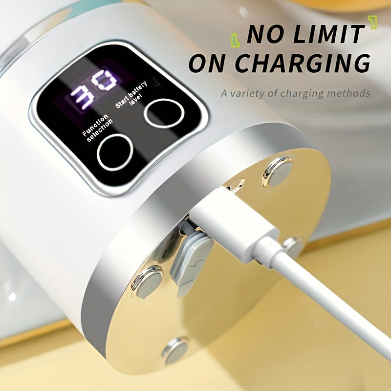 Blender and Handheld Juicer USB Charging Portable Cordless