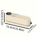 Vacuum Sealer Kit Compact USB  with Digital Display - Fast Seal, Includes Pump and Airtight Bags, Ideal for Food Preservation, Snacks, Meat, Fruits & Vegetables - Space-Saving Design, 36V Vacuum Sealing Machine