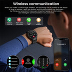 Smartwatch 2025 New GPS GT5  - 3.86cm HD Display, Wireless Calling, Over 100 Sports Modes, AI Voice Assistant, USB Charging, Compass Outdoor Fitness Tracker, Compatible with Android/for iPhone, Multi-Function Accesso