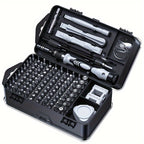 Screwdriver Set 115in 1 Professional , Strong Magnetic Multi-functional Tool Kit with Shaped Drill Bits, Rust Resistant Metal Finish, One-Way Head Style, Ideal for Mechanics - No Assembly Required