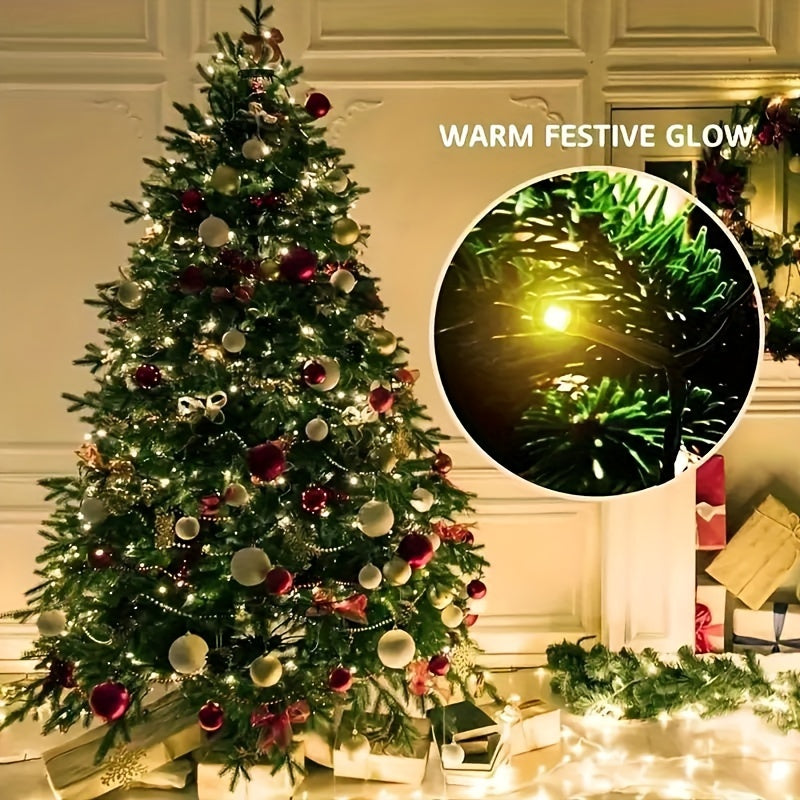 Lights 1pc 200/280/300 LED Christmas , Christmas Tree Decoration Outdoor String Lights Indoor String Lights, with 8 Lighting Modes, Christmas Decoration String Lights Holiday Decoration, with Remote Control, Suitable for Indoo