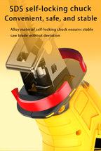 Saw Machine ONLY The Wireless Electric Reciprocating Saw Multifunctional Reciprocating Saw Kit Is Suitable for Cutting Wood/metal/PVC, with A Safety Lock Reciprocating Cutting Saw Scene for Cutting Wood And Metal., Cordless Recip