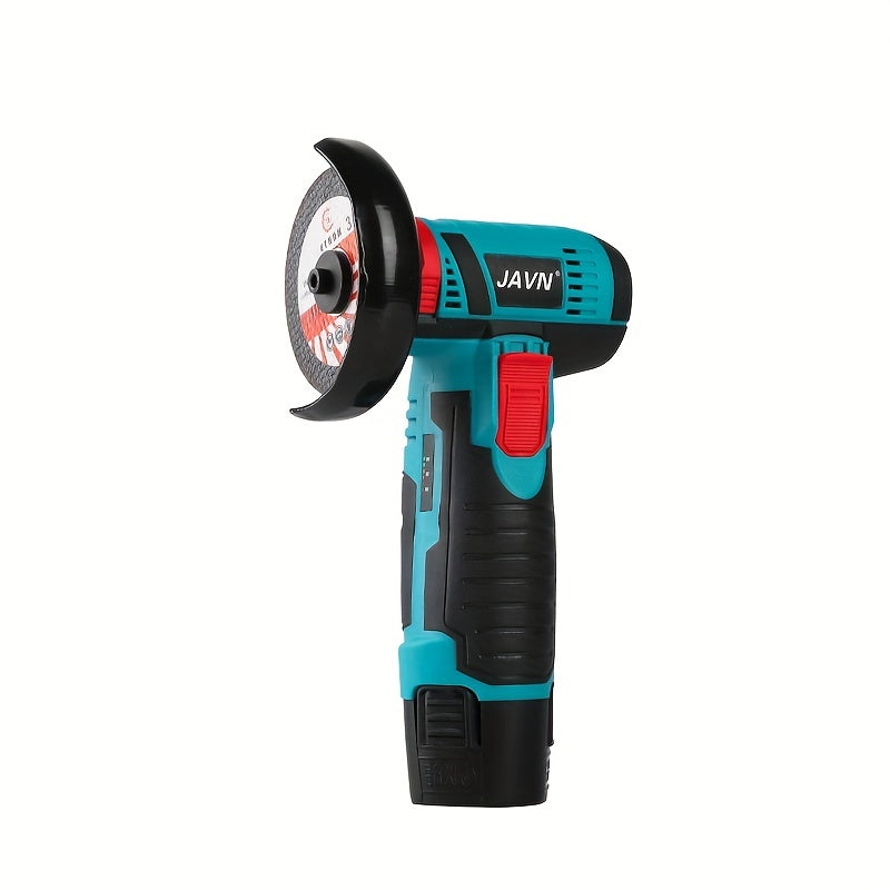 JAVN 12V Cordless Angle Grinder - 19500 RPM Powerful Electric Grinding & Polishing Machine