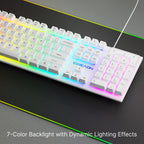 Keyboard EWEADN Silent Wired Gaming