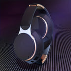 Headset with Surround Sound Wireless Gaming , Foldable Design & Large Battery