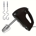 Mixer PANCERKA 7-Speed Handheld Electric Whisk Mixer - Durable Metal, 220V Plug, Multiple Color Options (White, Black, Yellow, Green, Pink, Blue), Perfect for Baking & Food Preparation, Kitchen Mixer | Modern Kitchen Mixer | Durabl