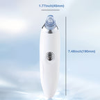 Blackhead clean GENAI  Beauty Meter - Portable Facial Pore Cleaner with 4 Probes, Gentle and Safe Cleansing for Men and Women, Battery-Operated (Batteries Not Included)