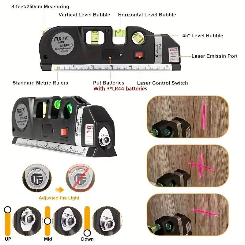 Measure Accurately  Your Projects with This Multi-Purpose Laser Level!