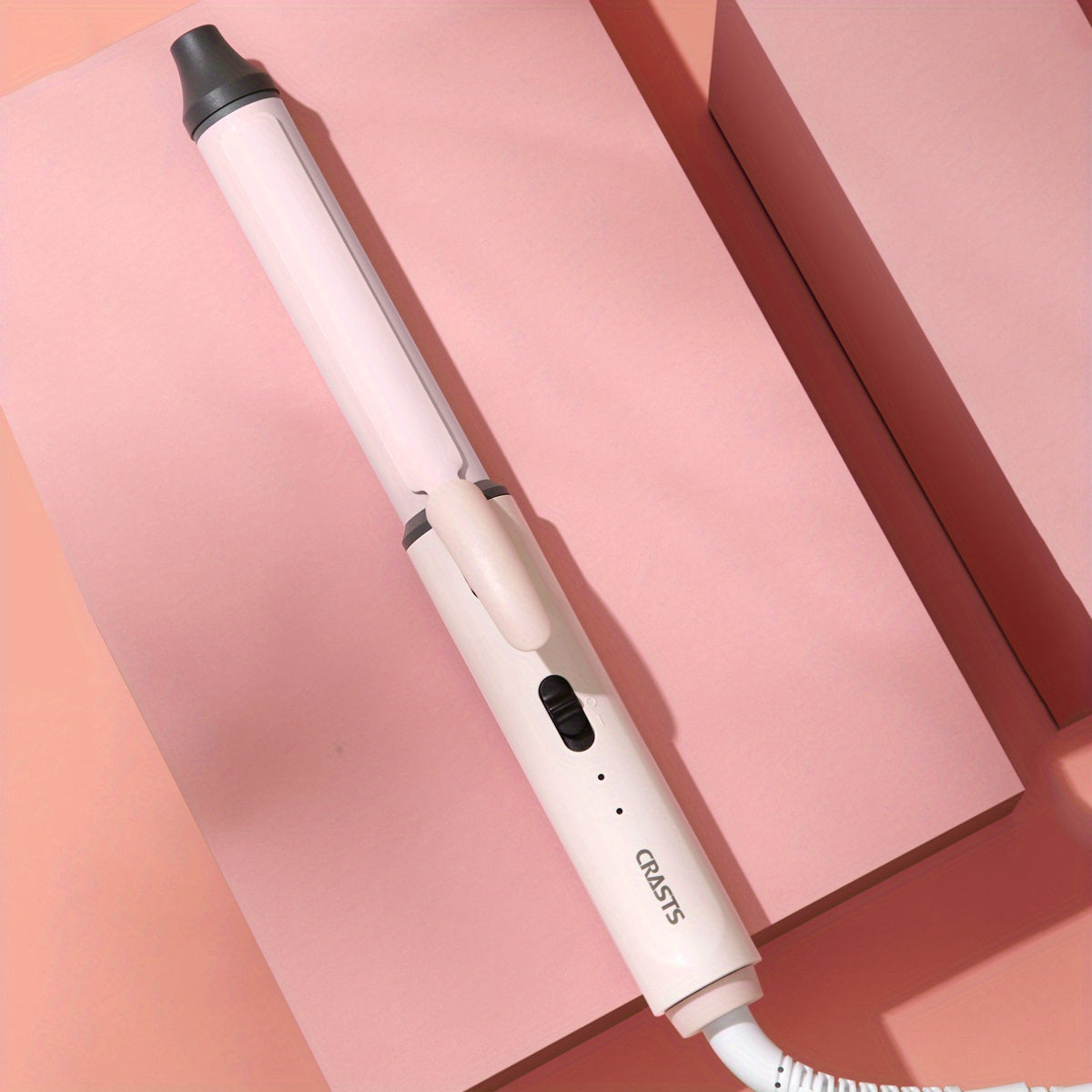 Hair Curling Wand CRASTS Unisex Adult , 9mm-25mm Teddy Bear Waves, Air Bangs, Mini 9mm 16mm 25mm Water Ripple Curls, 58W 220V Type C Plug, No Battery Required