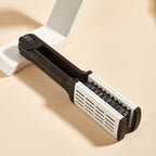 Hair Straightener Clip, Suitable for Buns and Wavy Hairstyles, Soft Bristles, Home Hair Styling Tool, Dual-Use Straightener and Curling Iron Comb for Women and Men