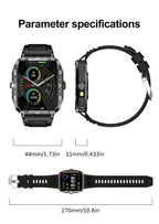 Smartwatch 2024 New , IP67, LED Display, Altitude Gauge, Barometer, 100+ Sports Modes, 300mAh Battery, Multimedia Information Viewing, Weatherometer, Pedometer, Fitness Tracker, Wireless 5.0, Android/iOS Compatible, with Call/
