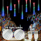 Light 1/2pcs 5.0/10.0meter 8/16 tube meteor shower light, USB power supply
