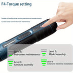 Screwdriver 3.6V lithium Cordless Electric Screwdriver Set Power Screwdriver 4 torque setting