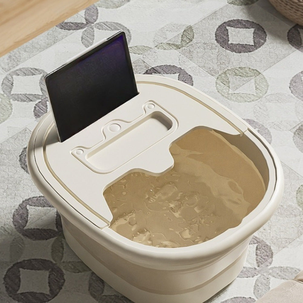 Foot Spa Bath Tub Portable Folding  with Built-In Massager - not electric