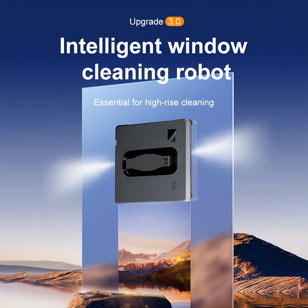 Window Cleaning Robot The Automatic Sprays Water Automatically, The Square Window Cleaning Robot Glass Robot Remote Control Electric Planning Intelligent Window Cleaning Artifact HC-21B.