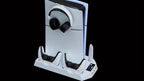 PS5 Slim Stand & Cooling Station with Dual Controller Chargers