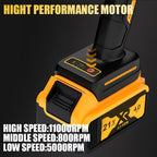 Grinder 2025 New Brushless Angle Grinder - Heavy-Duty Professional Multifunctional Sanding Machine/ Grinder, Quick Replacement of Cover, Soft Start And Safety Brake, Lithium-Ion Power Tool, Ergonomic Grip, Including Battery And Charg